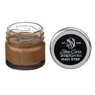 Крем для обуви коричнево бежевый 177 Mavi Step Creme De Beaute, 25 мл