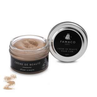 Крем для обуви бежевый 310 Famaco Creme De Beaute, 50 мл фото 57899