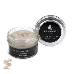 Крем для обуви светло серый 332 Famaco Creme De Beaute, 50 мл фото 58617