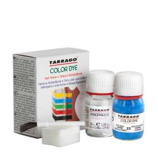 Сине-голубая краска для обуви Tarrago Self Shine Color Dye Doble, 25 + 25 мл фото 94943