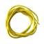 Шнурки круглые тонкие желтые MAVI STEP Prague , 75 см